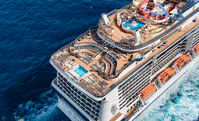 크루즈선 항공뷰 — 크루즈 첫 탑승 준비물 완전 가이드